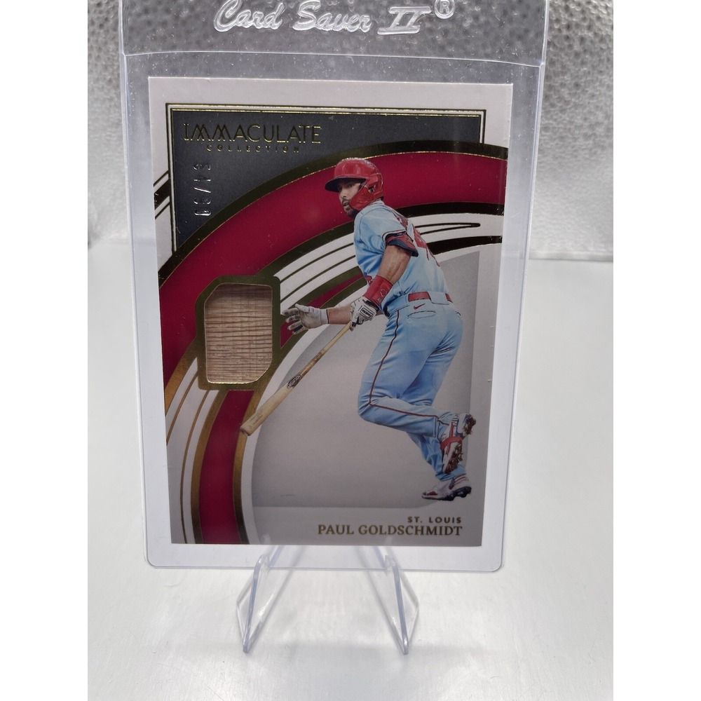 2022 Immaculate Collection #45 Paul Goldschmidt STL Cardinals /99 Bat Relic